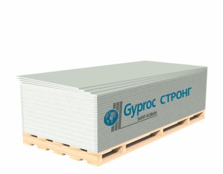 ГКЛ Стронг 2500×1200×15 мм — Особопрочный