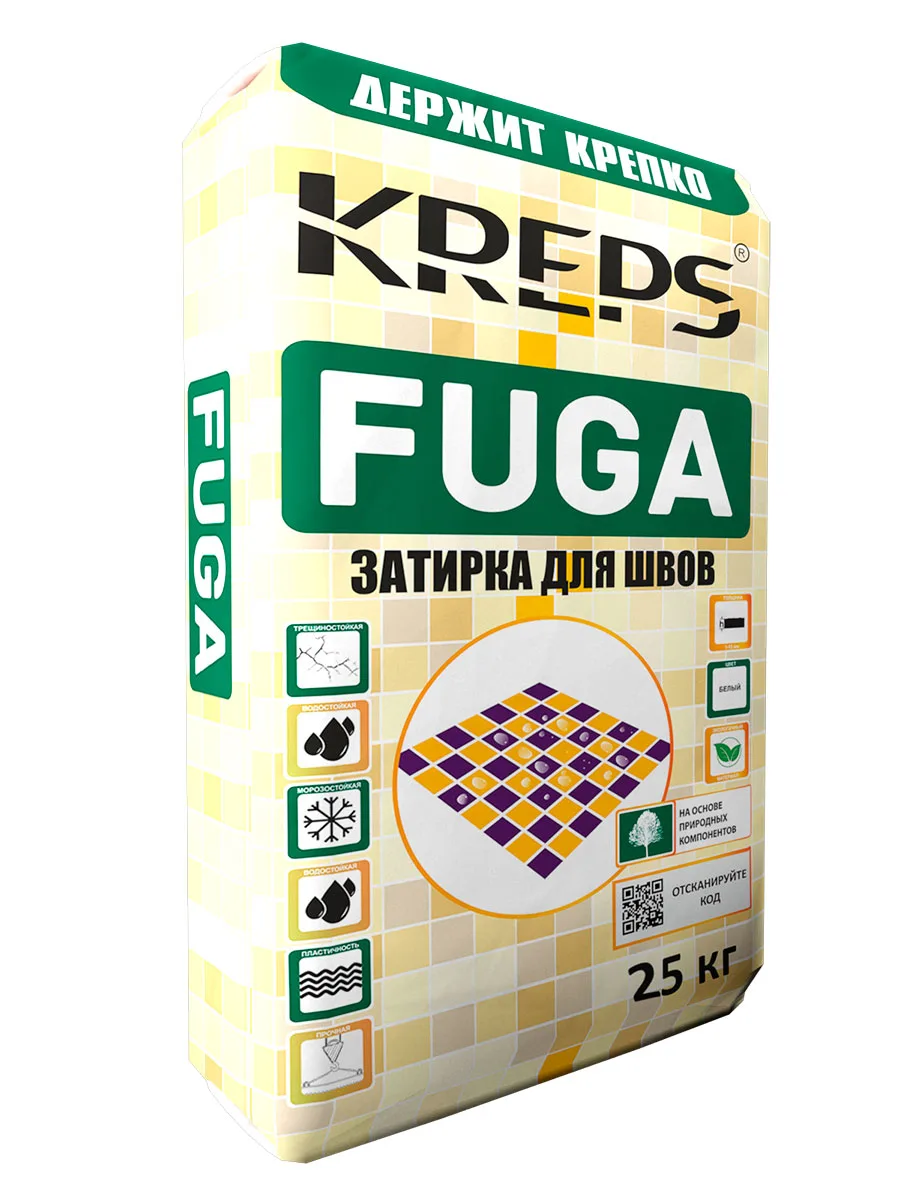 Затирка для швов "FUGA" (белая)