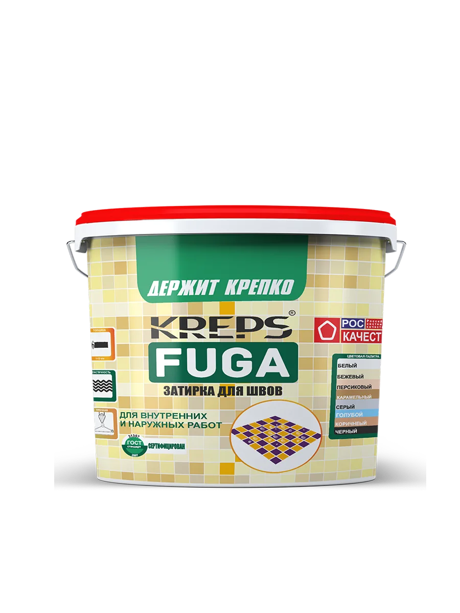 Затирка для швов "FUGA" (серая)