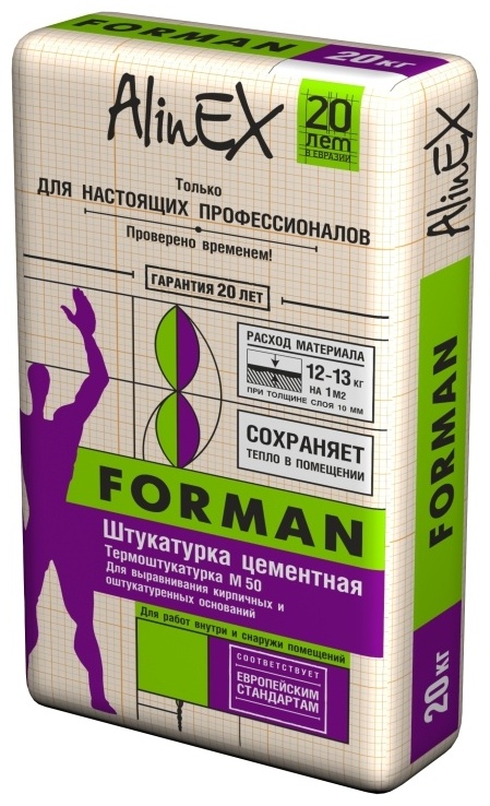 FORMAN штукатурка